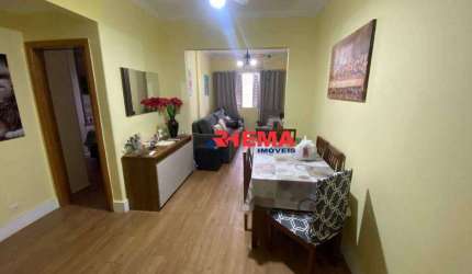 Apartamento com 1 dormitório à venda, 45 m² por R$ 380.000,00 - Embaré - Santos/SP