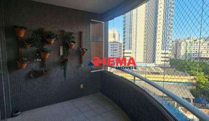 Apartamento com 4 dormitórios à venda, 202 m² por R$ 1.500.000,00 - Pompéia - Santos/SP