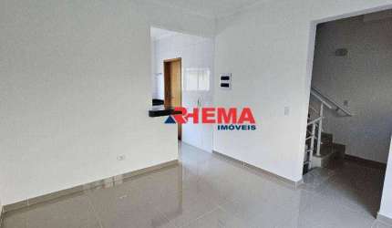 Sobrado com 2 dormitórios à venda, 103 m² por R$ 721.000,00 - Marapé - Santos/SP