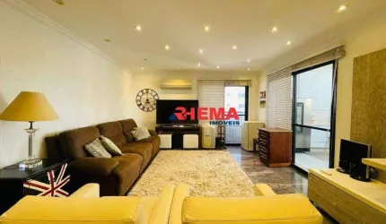 Cobertura com 3 dormitórios à venda, 227 m² por R$ 1.690.000,00 - Ponta da Praia - Santos/SP