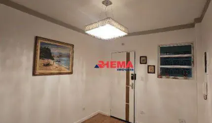 Apartamento com 1 dormitório à venda, 48 m² por R$ 390.000,00 - Gonzaga - Santos/SP