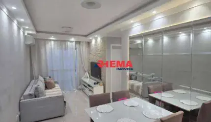 Apartamento com 2 dormitórios à venda, 60 m² por R$ 560.000,00 - Vila Matias - Santos/SP