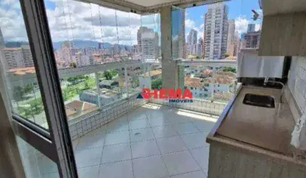 Apartamento com 3 dormitórios à venda, 123 m² por R$ 1.120.000,00 - Pompéia - Santos/SP