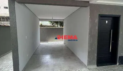Sobrado com 2 dormitórios para alugar, 116 m² por R$ 5.000,01/mês - Marapé - Santos/SP