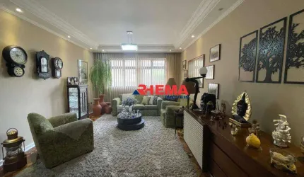 Apartamento com 3 dormitórios à venda, 136 m² por R$ 750.000,00 - Pompéia - Santos/SP