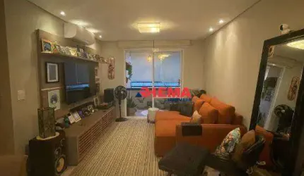 Apartamento com 2 dormitórios à venda, 84 m² por R$ 1.010.000,00 - Embaré - Santos/SP