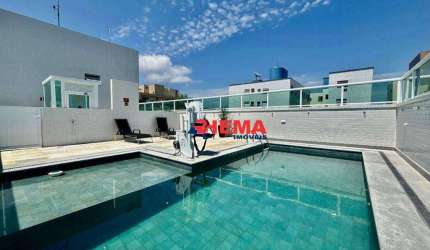 Apartamento com 2 dormitórios à venda, 63 m² por R$ 860.000,00 - Embaré - Santos/SP