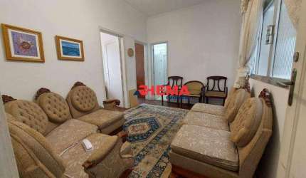Apartamento com 2 dormitórios para alugar, 65 m² por R$ 3.000,01/mês - Embaré - Santos/SP