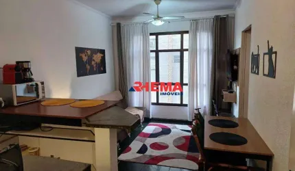 Flat com 1 dormitório à venda, 40 m² por R$ 185.000,00 - Itararé - São Vicente/SP