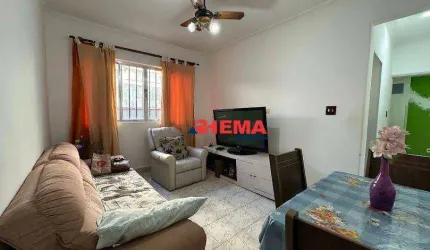 Apartamento com 1 dormitório à venda, 45 m² por R$ 280.000,00 - Campo Grande - Santos/SP