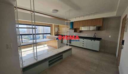 Apartamento com 2 dormitórios para alugar, 65 m² por R$ 5.528,00/mês - Ponta da Praia - Santos/SP