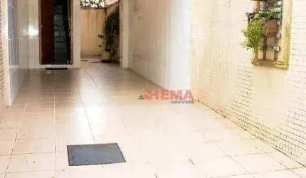 Casa com 3 dormitórios à venda, 155 m² por R$ 1.195.000,00 - Aparecida - Santos/SP