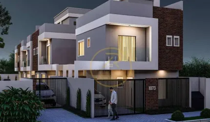 Sobrado com 3 dormitórios à venda, 142 m² por R$ 630.000 - Sítio Cercado - Curitiba/PR