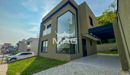 Casa em condomínio fechado com 3 quartos à venda na Neriman Nezetli, 30, Campo Pequeno, Colombo por R$ 899.900