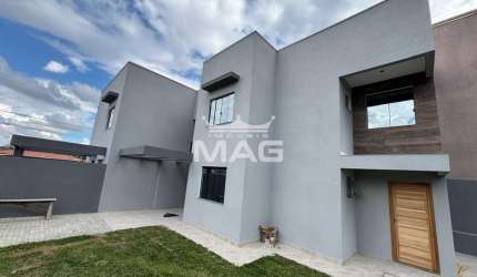 Casa com 3 quartos à venda na Rua Feres Felipe Daher, 28, Roça Grande, Colombo por R$ 559.900