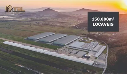 Alugo 150.000m² de galpão no São Roque em Itajaí