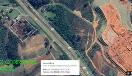 Terreno à venda na Rodovia BR386, km 392, Carapuça, Taquari por R$ 636.000
