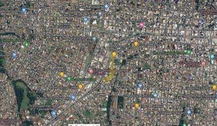 Área central com mais de 3.495 metros