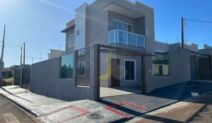 Sobrado com 1 Suíte + 2 dormitórios à venda, 92 m² - Brasília - Cascavel/PR