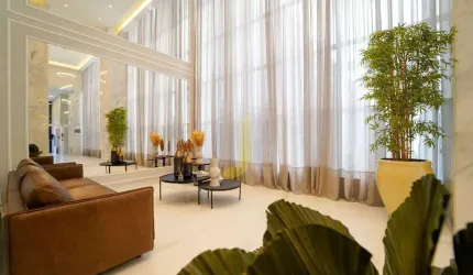 Apartamento no centro com móveis planejados