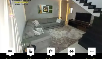 Sobrado para Venda em Guarulhos, Jardim Santa Maria, 3 dormitórios, 1 suíte, 4 banheiros, 2 vagas