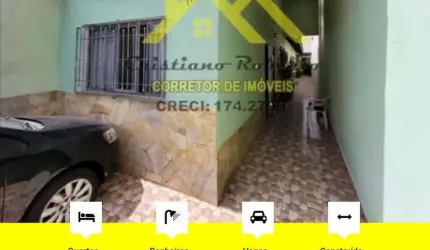 Casa para Venda em Guarulhos, Jardim Leila, 3 dormitórios, 2 banheiros, 2 vagas