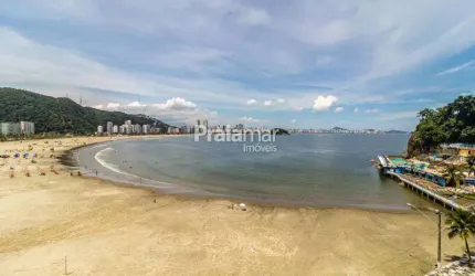 APTO 04 SUÍTES | 02 VAGAS | VISTA LINDA PANORÂMICA BAIA DE SÃO VICENTE | 250m² | ILHA PORCHAT - S.V