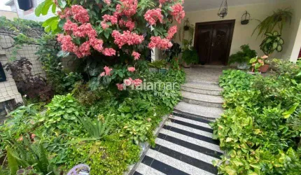 Casa Sobrado Alto Padrão | 04 Dorm | 350m² | 08 Vaga de garagem | Vila Valença - São Vicente.