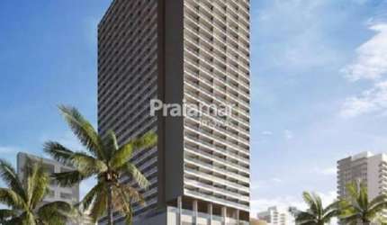 Flat | 01 Dorm | 01 Vagade garagem | 45m² | Tupi - Praia Grande.