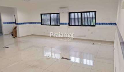 LOJA COMERCIAL | 205,20M² | 06 VAGAS DE GARAGEM | BOQUEIRÃO - SANTOS.
