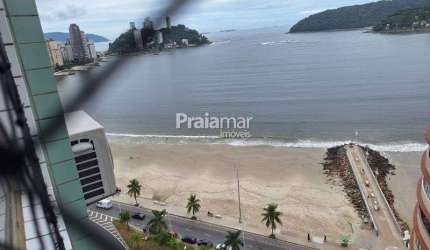 01 DORM. COM VISTA MAR | GARAGEM PRIVATIVA | GONZAGUINHA - S.V