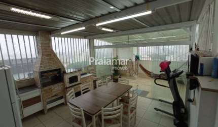 COBERTURA DUPLEX FRENTE MAR  | 5 DORMI | 3 SUÍTE | 4 W.C | 350 M2 | 2 VAGAS | APARECIDA | SANTOS