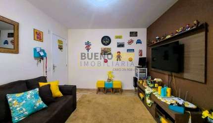 Apartamento com 2 dormitórios à venda, 49 m² por R$ 199.000 - Residencial Agata no Jóias de Santa B