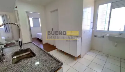 Apartamento Semi-mobiliado com 2 dormitórios à venda, 48 m² por R$ 202.000 - Joias de Santa Bárbara