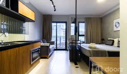 Apartamento com 1 quarto à venda na Rua Jaguaribe, Higienópolis, São Paulo, 30 m2 por R$ 557.000