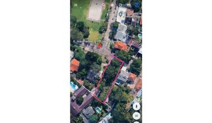 Terreno à venda na Rua João Paetzel, 317, Chácara das Pedras, Porto Alegre, 747 m2 por R$ 1.800.000