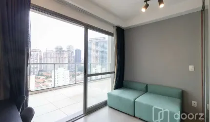 Apartamento com 1 quarto à venda na Rua Álvaro Rodrigues, 295, Vila Cordeiro, São Paulo, 49 m2 por R$ 600.000