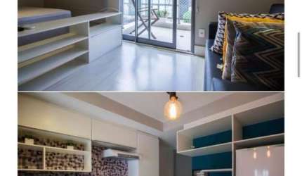 Apartamento com 1 quarto à venda na Rua Natingui, 930, Vila Madalena, São Paulo, 34 m2 por R$ 620.000
