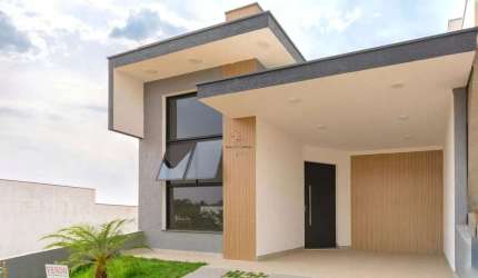 Casa em condomínio fechado com 3 quartos à venda na José Santos Almeida, 999, Jardim Residencial Villagio Ipanema I, Sorocaba por R$ 625.000