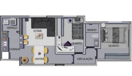 Apartamento em Jaqueline  -  Belo Horizonte