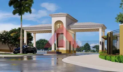 Terreno em condomínio fechado à venda no Jardim Flamboyant, Paulínia  por R$ 245.920