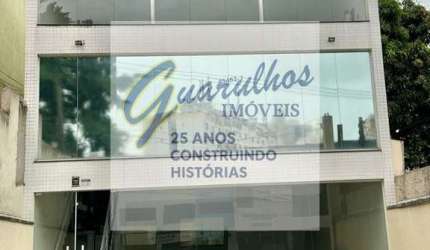 Lindo Salão Comercial no Centro de Guarulhos com 03 andar,