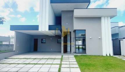 Casa em condomínio fechado com 3 quartos à venda no Bairro do Grama, Caçapava , 150 m2 por R$ 930.000