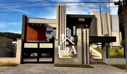 Casa de luxo com 3 dormitórios à venda, 700 m² por R$ 14.000.000 - Seminário - Curitiba/PR
