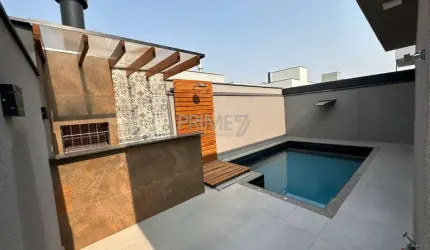 Casa em condomínio fechado com 3 quartos à venda no Campestre, Piracicaba  por R$ 770.000