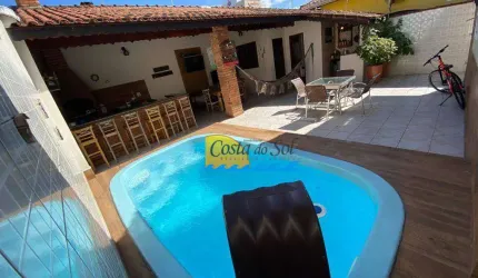 Casa com 3 dormitórios à venda por R$ 1.700.000,00 - Vila Guilhermina - Praia Grande/SP