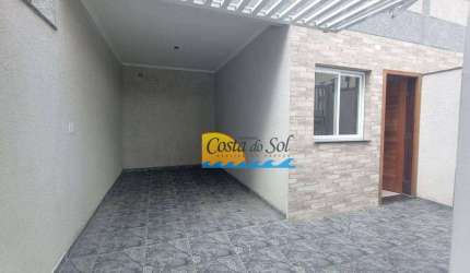 Casa com 3 dormitórios à venda, 125 m² por R$ 540.000,00 - Aviação - Praia Grande/SP