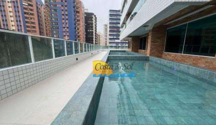 Apartamento com 3 dormitórios à venda, 126 m² por R$ 1.250.000,00 - Aviação - Praia Grande/SP
