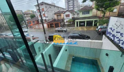 Sobrado com 2 dormitórios à venda, 100 m² por R$ 880.000,00 - Campo Grande - Santos/SP