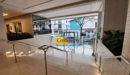 Apartamento com 3 dormitórios à venda, 125 m² por R$ 1.486.830,34 - Aparecida - Santos/SP